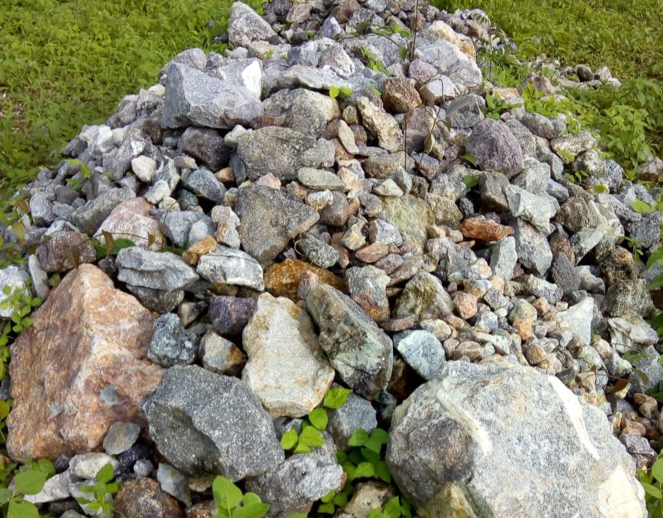 Rock collected at Location